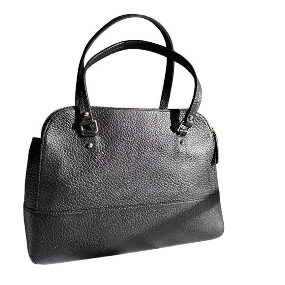 Kate Spade - Grove Court Lainey, 3 compartment handbag, Black Leather - Picture 2 of 14